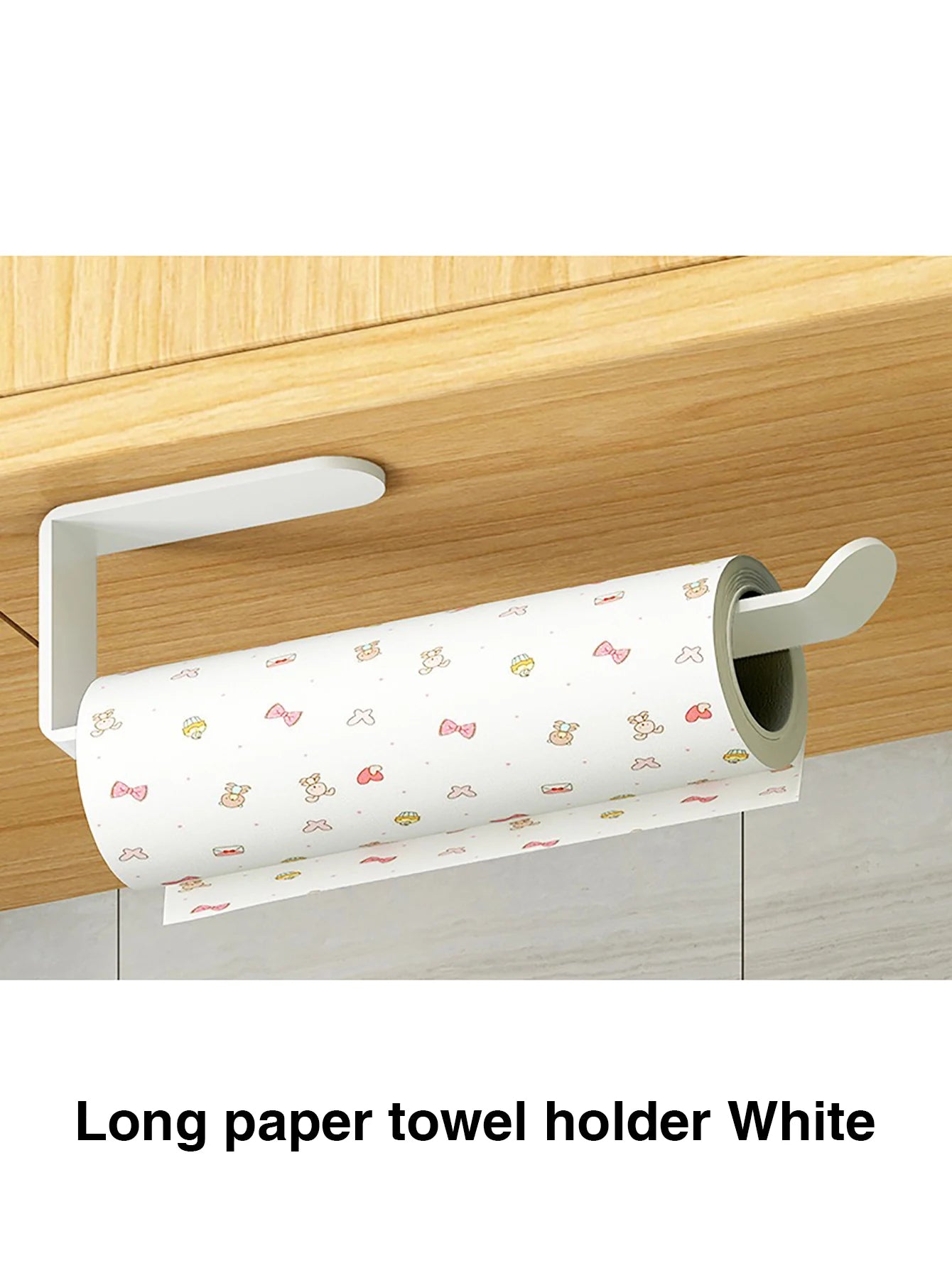Adhesive Toilet Paper Holder – No Drilling Required
