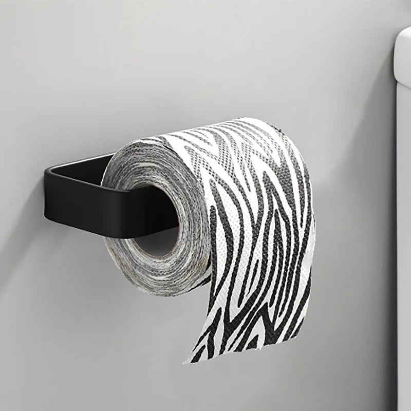 Adhesive Toilet Paper Holder – No Drilling Required