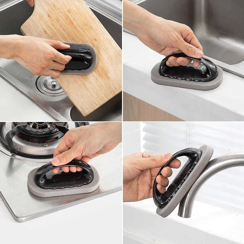 Magic Cleaning Eraser with Handle – Removes Rust & Stains