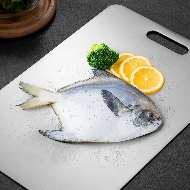 Stainless Steel Cutting Boards – Set of 3, BPA-Free & Non-Slip
