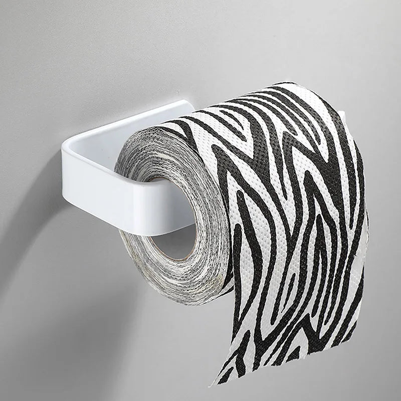 Adhesive Toilet Paper Holder – No Drilling Required