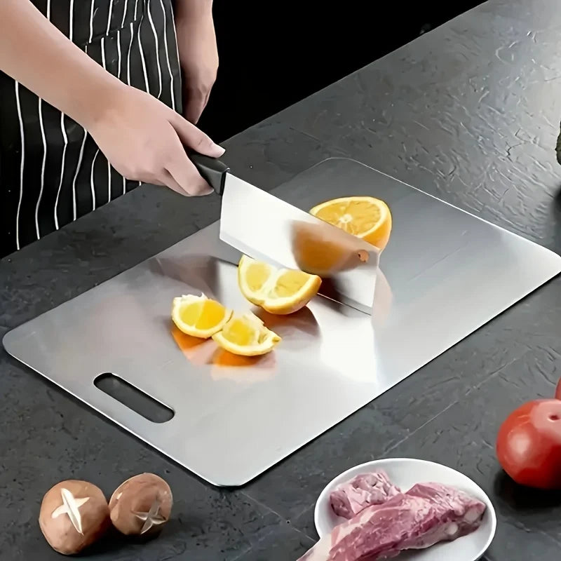 Stainless Steel Cutting Boards – Set of 3, BPA-Free & Non-Slip