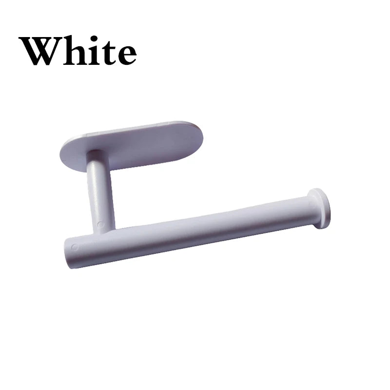Adhesive Toilet Paper Holder – No Drilling Required
